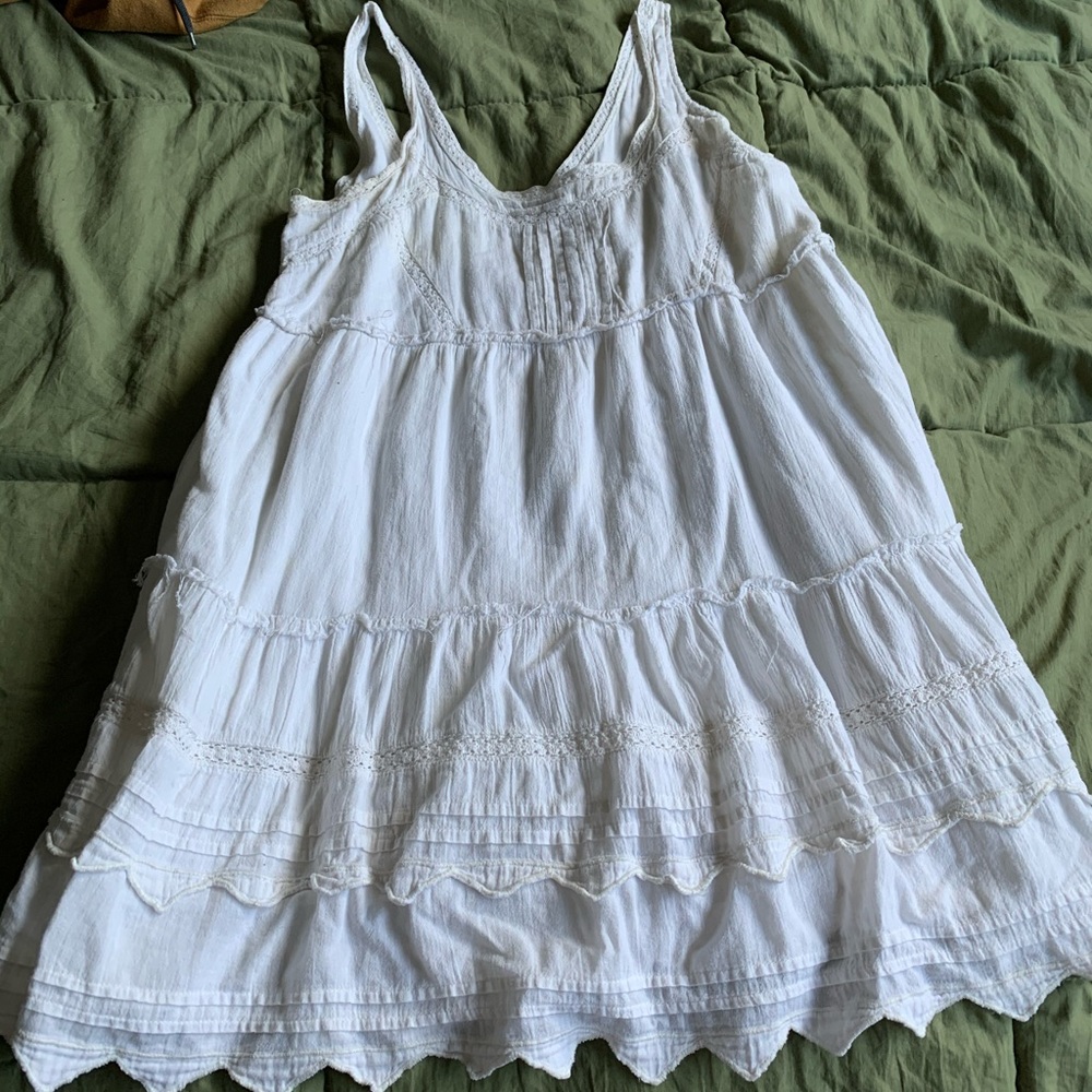 White summer dress